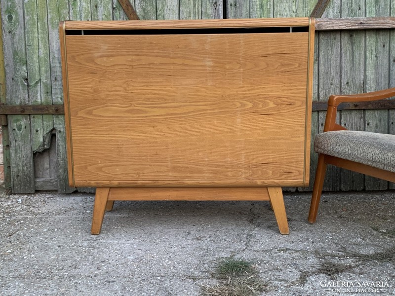 MID CENTURY RETRO SIDEBOARD KOMÓD CABINET RAKODÓ 1964 BOHUMIL LANDSMAN for JITONA U-372386