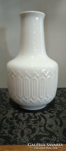 White Bavarian vase is negotiable.