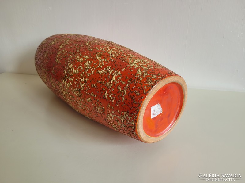 Retro huge 56.5 cm floor vase mid century large ceramic vase