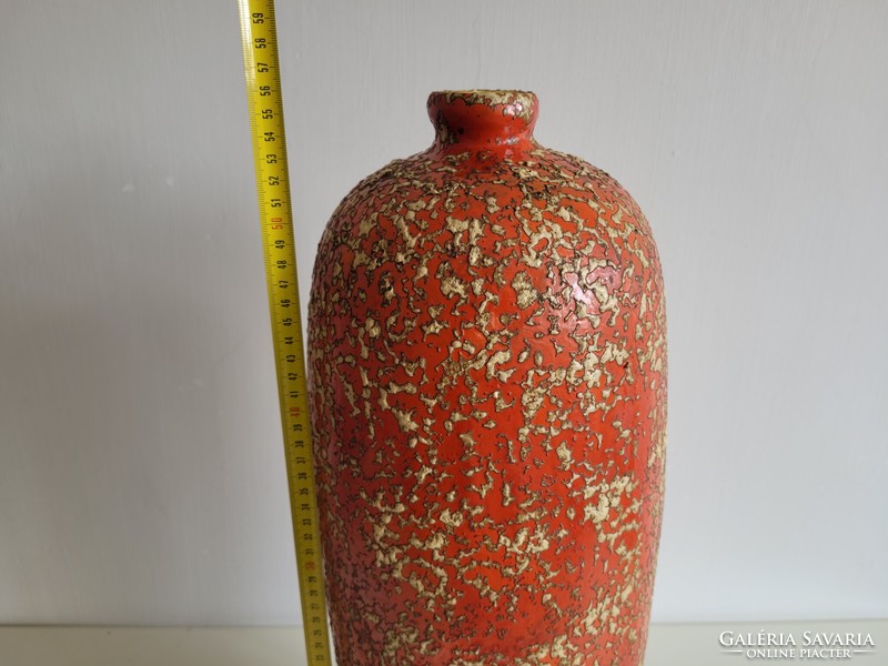 Retro huge 56.5 cm floor vase mid century large ceramic vase