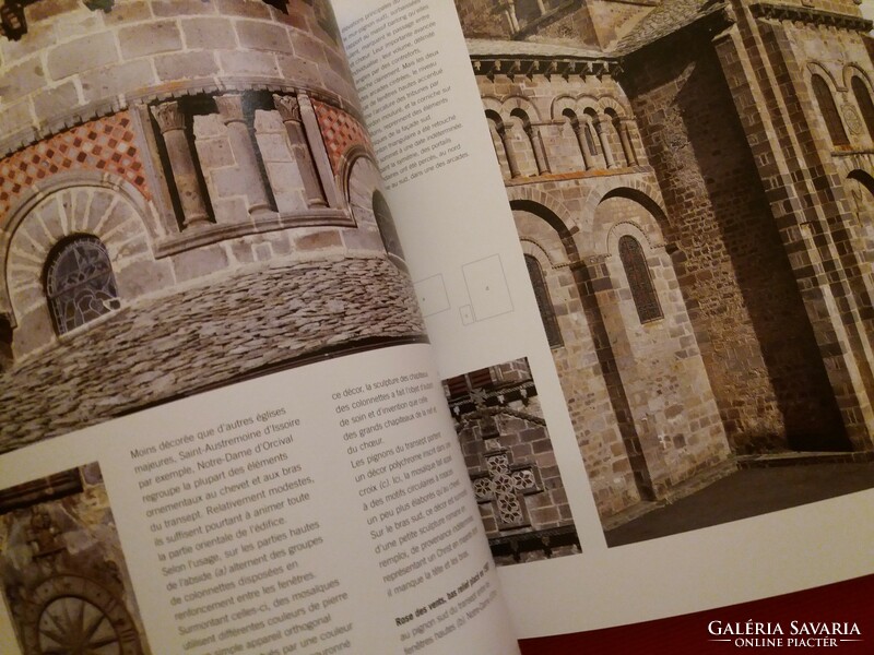 AUVERGNE Basilica Notre-Dame d'Orcival képes francia nyelvű album képek szerint