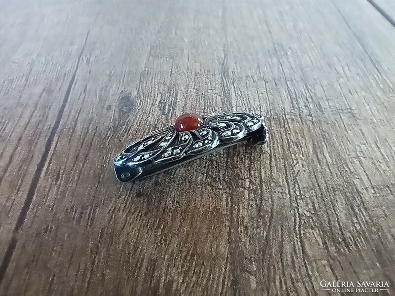 Antique silver brooch