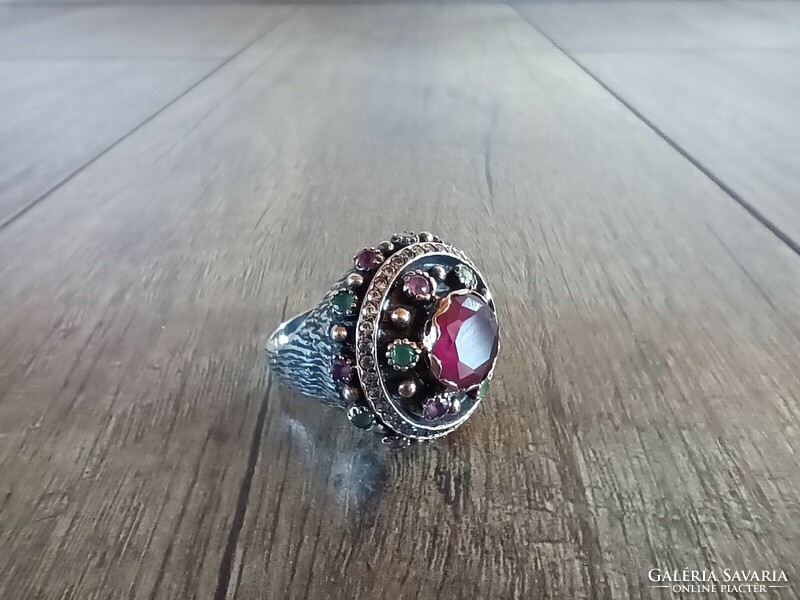 Old silver ring