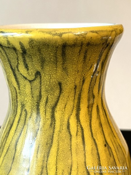 Illís painted retro ceramic vase 38 cm