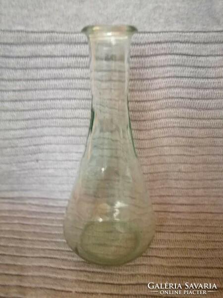 Üveg boros kiöntő palack, 1 literes (A1)