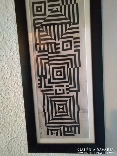 Victor vasarely's abstract work can be found on the side walls of the National Theater in Győr
