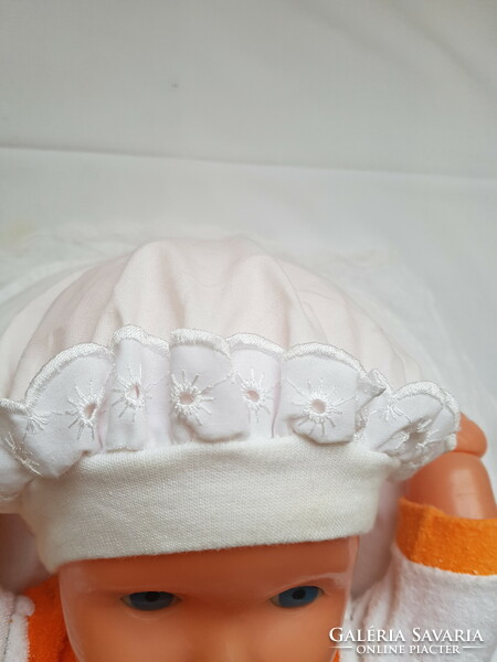 Old madera baby headgear, cap