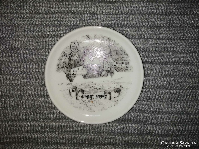 Dísz porcelán  tányér (A1)