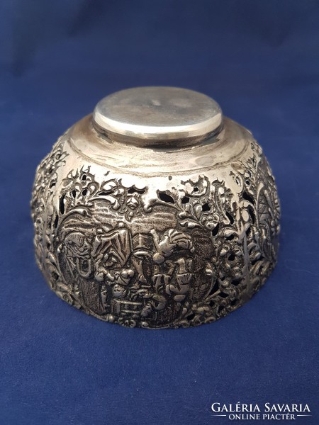 Museum-antique silver bowl - old goldsmith's work
