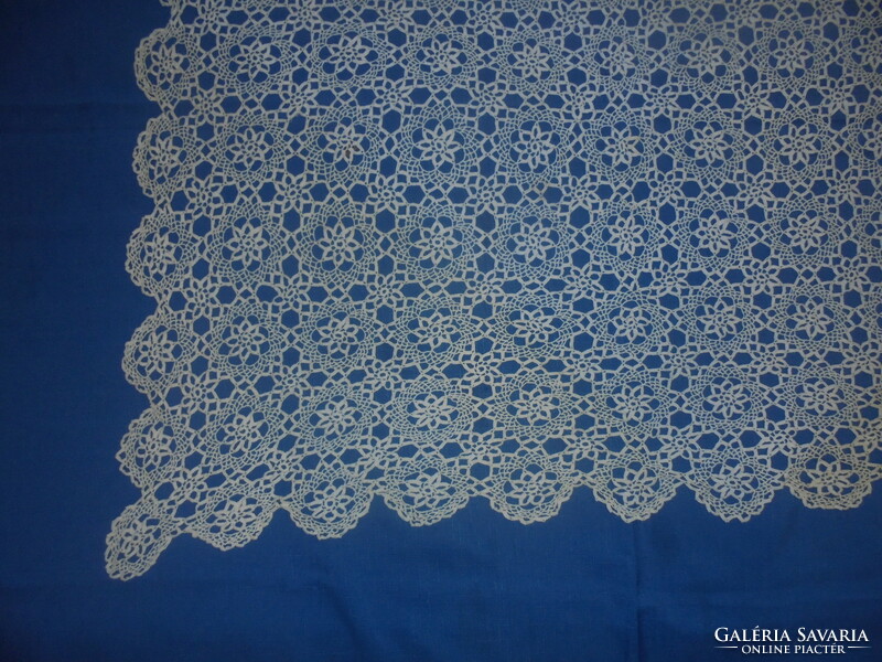 Crocheted tablecloth, tablecloth, centerpiece - needlework