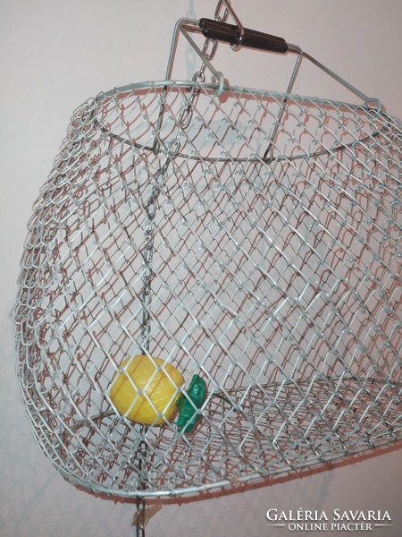 Retro mesh shopping bag, checker