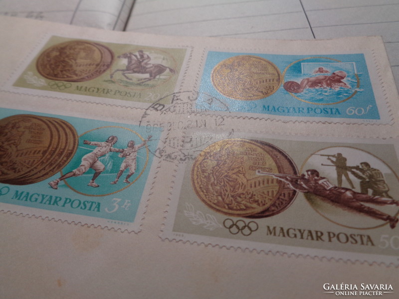 TOKIO - Olimpia  1964   3 db  , első napi bélyeg