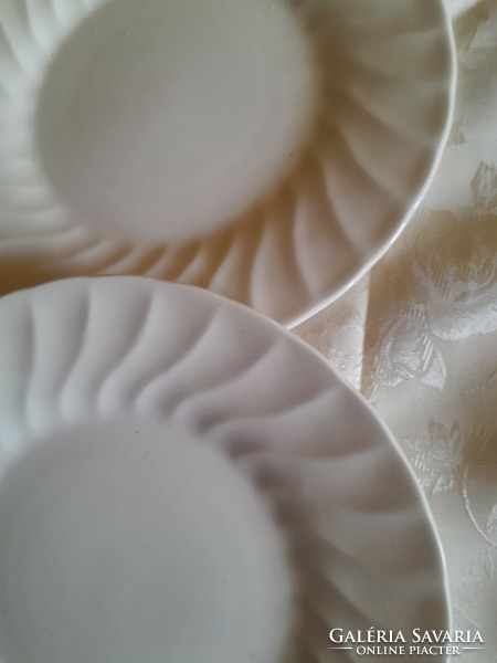 English white plate 20 cm in pairs