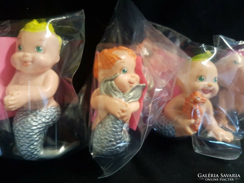 Galoob magic diaper merbabi figure 4pcs 1992