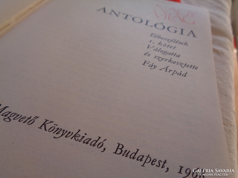 1 /  A nagyvilág antológia  I.  1956 - 1968 ,  és   2. /  A mai magyar Társadalom