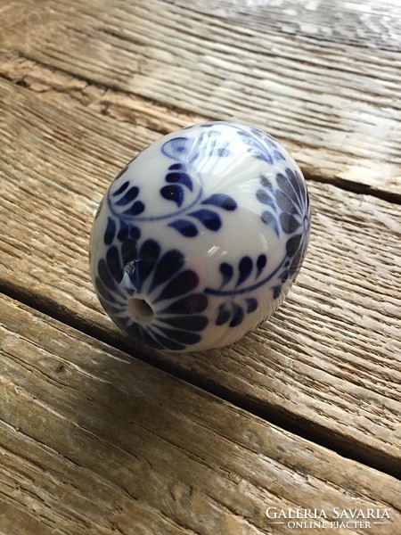 Hand painted porcelain eggs