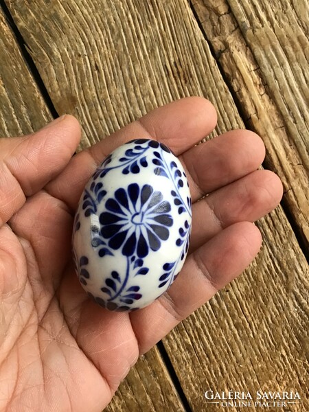 Hand painted porcelain eggs