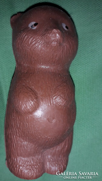 1960-as évek RITKA Plastolus vékony üreges Mackócsalád figurák Dörmögőék EGYBEN a képek szerint