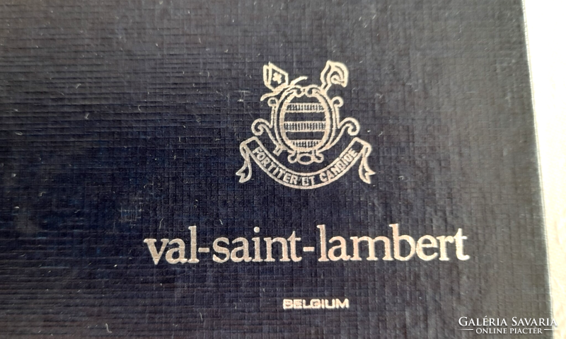Régi Val Saint Lambert  poháralátét készlet