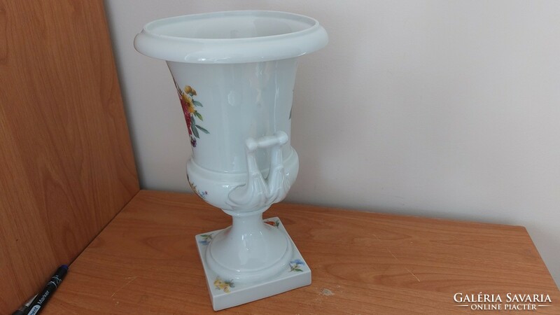 (K) beautiful porcelain vase approx. 25 cm lindner kueps bavaria bettina