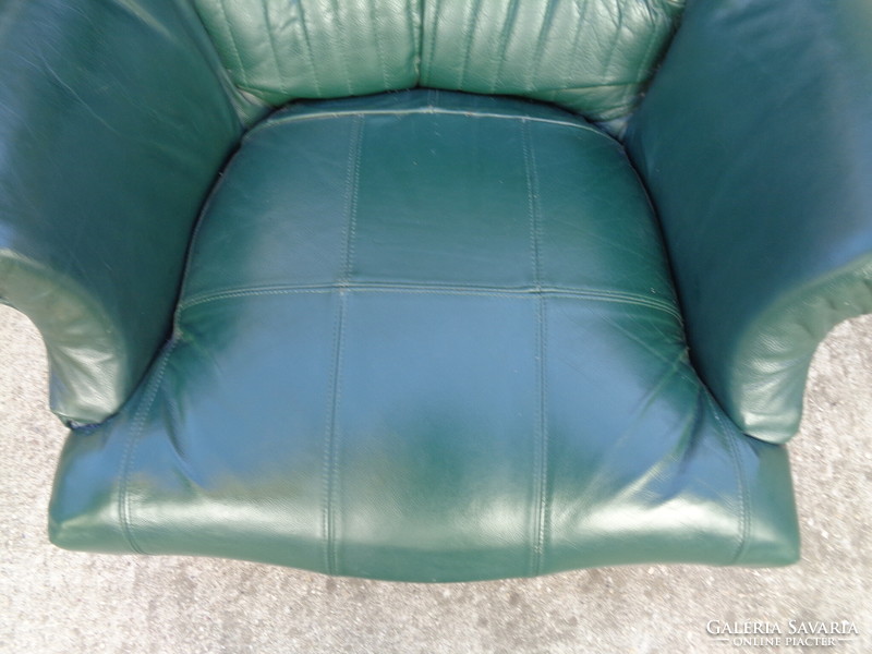 Leather armchair