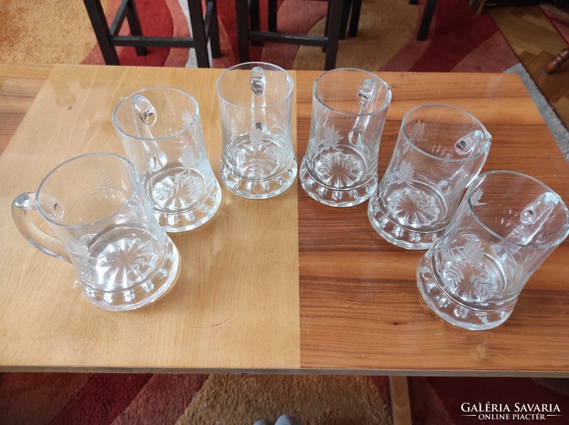 Crystal pitcher set