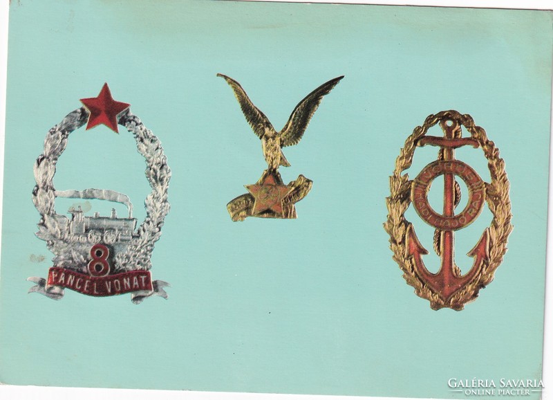 Publication of the National Museum of Military History k:01 (team insignia of the Republic of Hungary v. Army)