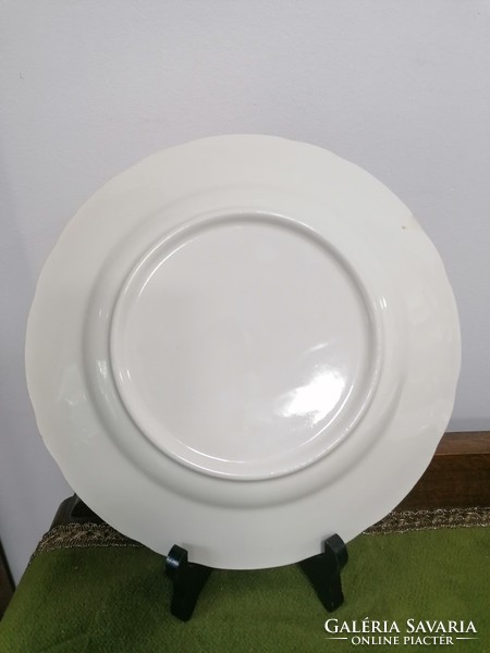 Gyöngyözött szélű Gránit lapos tányér 4 db