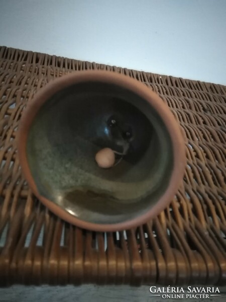 Ceramic bell - folk style
