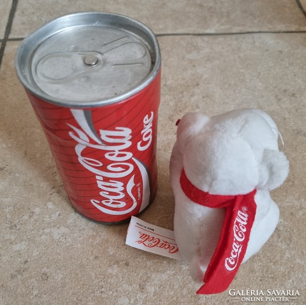 Coca-Cola szett maci és doboz csomag