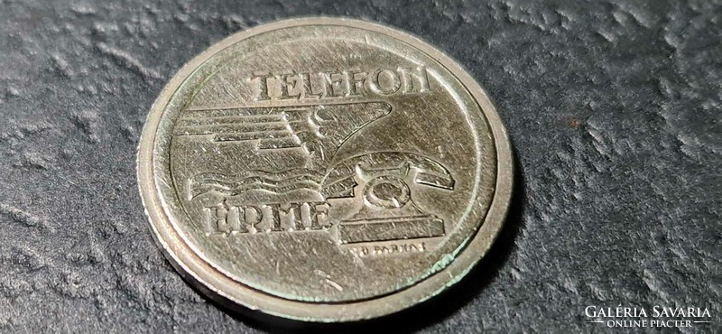 Telephone coin (tantus) 1966.