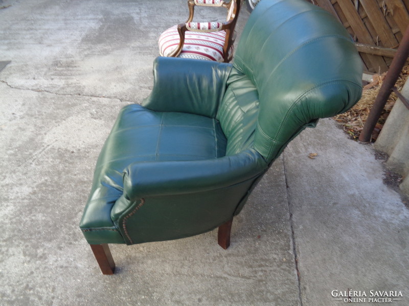 Leather armchair