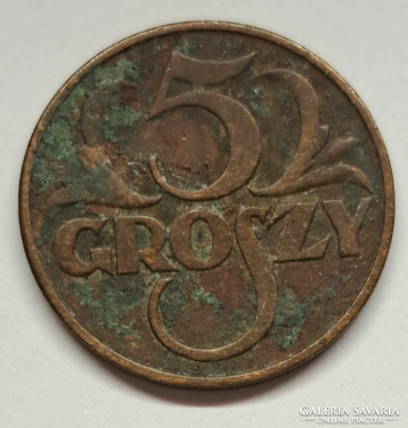 1937. 5 Groszy Lengyelország (580)