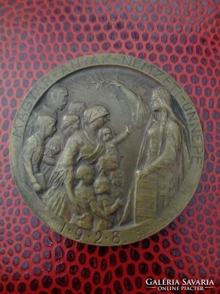 1928 Csiszér Zs. bronz emlékérme