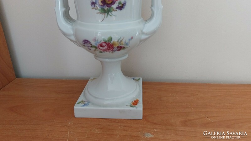 (K) beautiful porcelain vase approx. 25 cm lindner kueps bavaria bettina