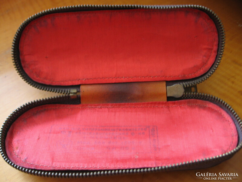 Moscow Olympics leather glasses case