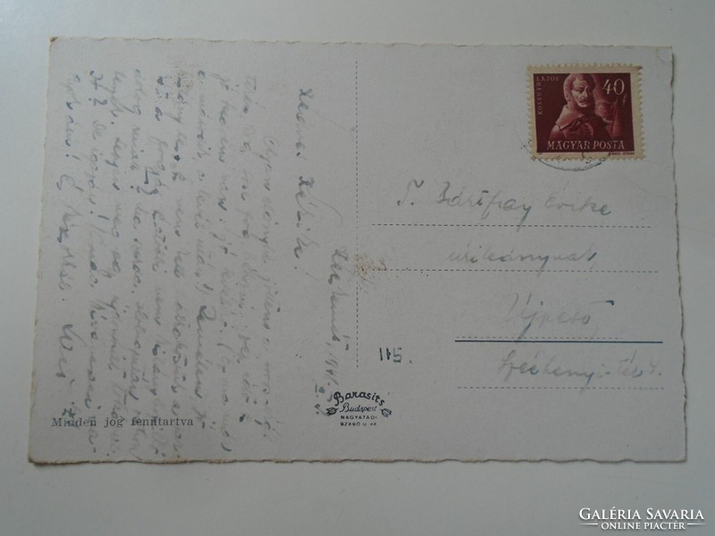 D198859 Kecskemét 1940k old postcard Bártfay - Újpest