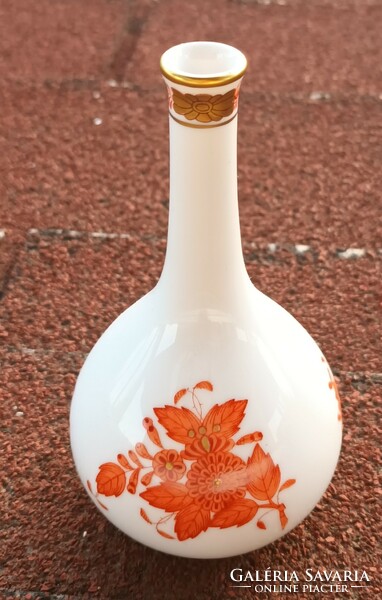 Herend vase with Aponyi pattern - violet vase