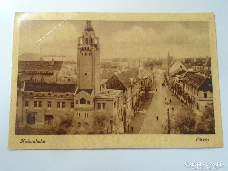 D198858  Kiskunhalas   1940k  régi képeslap   Bártfay  - Újpest