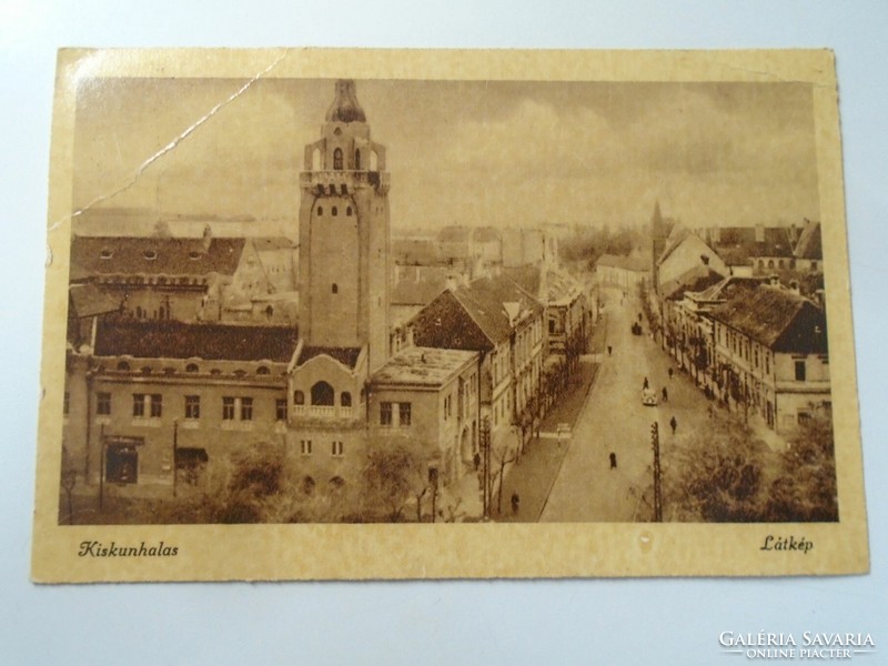 D198858 Kiskunhalas 1940s old postcard Bártfay - Újpest