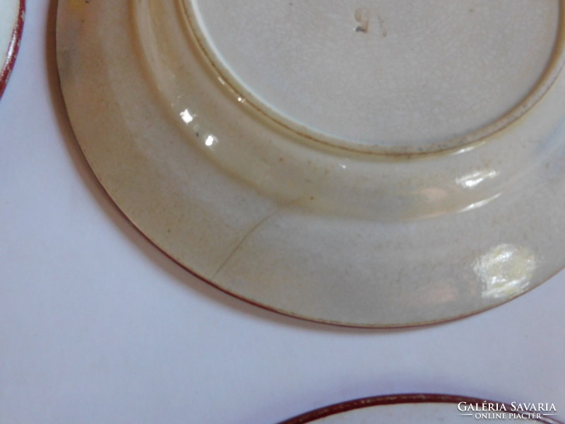 Villeroy & Boch antik tányérok - 1800-as évek- Timor - 4 darab