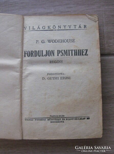 Wodehouse: Forduljon Psmithhez