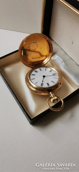 Gold pocket watch