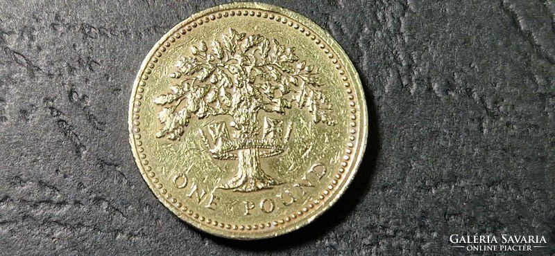 England 1 pound 1987.