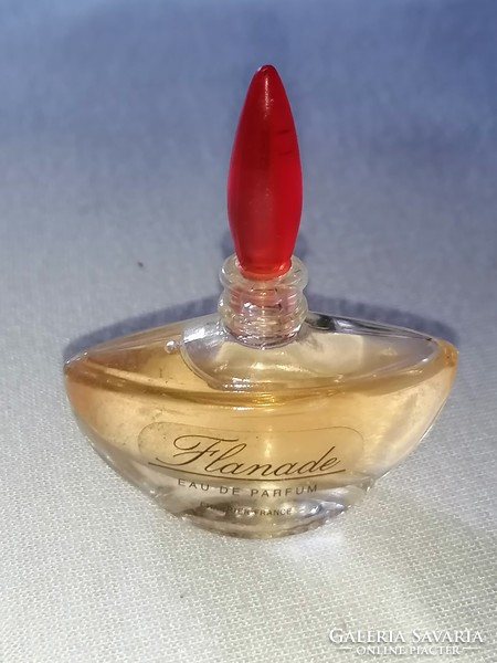 Vintage francia női parfüm: Flanade Eau de Parfum Charrier Mini 5 ml, tele van 504.