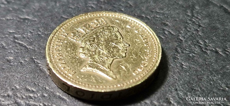 England 1 pound 1990.