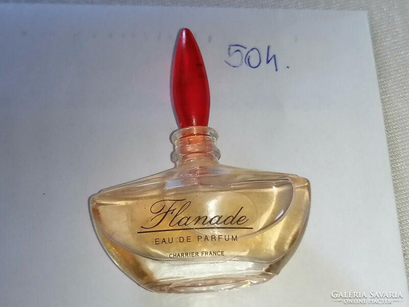 Vintage francia női parfüm: Flanade Eau de Parfum Charrier Mini 5 ml, tele van 504.