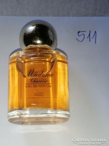 Vintage francia női parfüm: Madame Charrier Mini 7 ml, tele van 511