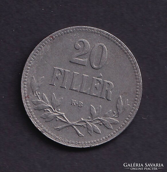 20 Fillér 1917 KB.