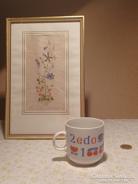 Alföldi porcelain alphabet mug